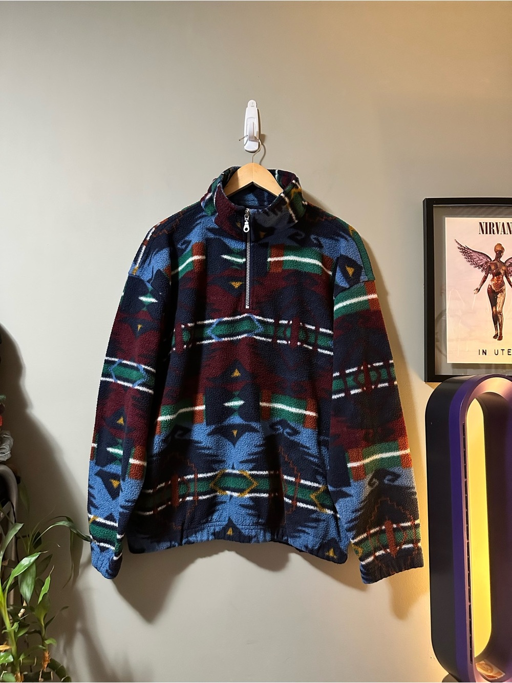 Vintage Fleece Aztec Sweater